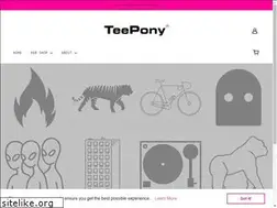 Sites similar to teepony.com