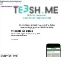 Sites similar to teesh.me