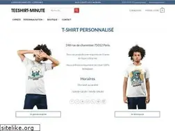 Sites similar to teeshirt-minute.com