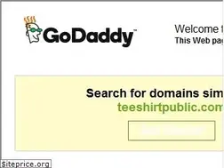 Sites similar to teeshirtpublic.com