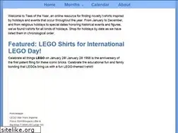 Sites similar to teesoftheyear.com