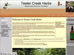 Sites similar to teetercreekherbs.com