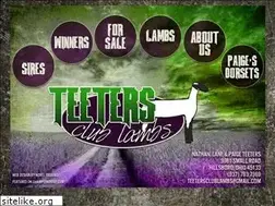 Sites similar to teetersclublambs.com