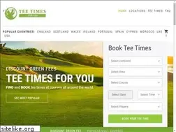 Sites similar to teetimesforyou.com