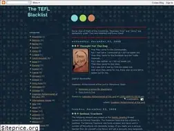 Sites similar to teflblacklist.blogspot.com