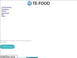 Sites similar to tefoodint.com