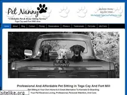 Sites similar to tegacaypetnanny.com