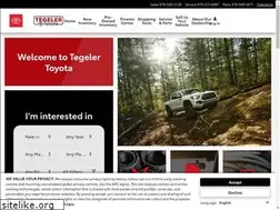 Sites similar to tegelertoyota.com