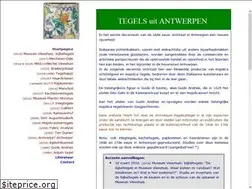 Sites similar to tegels-uit-antwerpen.be