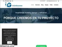 Sites similar to tegestionamos.com