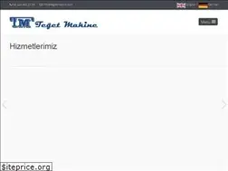 Sites similar to tegetmakine.com