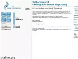 Sites similar to tegnsprog.dk