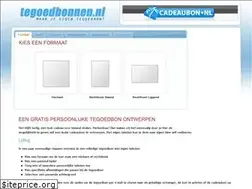 Sites similar to tegoedbonnen.nl