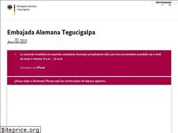Sites similar to tegucigalpa.diplo.de