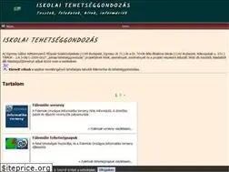Sites similar to tehetseggondozas.hu