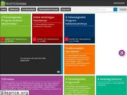 Sites similar to tehetseghidak.hu