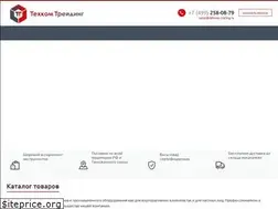 Sites similar to tehkom-trading.ru