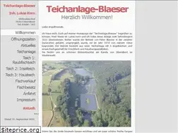 Sites similar to teichanlage-blaeser.de