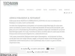 Sites similar to teichmann-law.ch