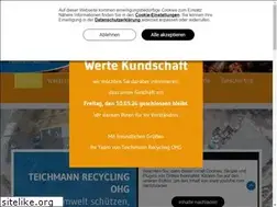 Sites similar to teichmann-recycling.de