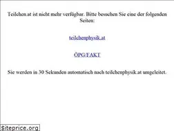 Sites similar to teilchen.at