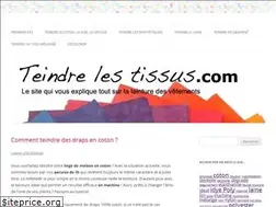 Sites similar to teindrelestissus.com