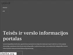 Sites similar to teisescentras.lt