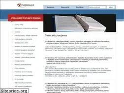 Sites similar to teisidas.lt