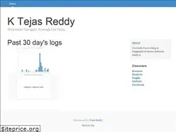 Sites similar to tejasreddy9.github.io