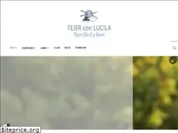 Sites similar to tejerconlucila.com