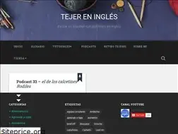 Sites similar to tejereningles.es