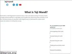 Sites similar to tejimandi.com