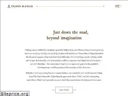 Sites similar to tejonranch.com