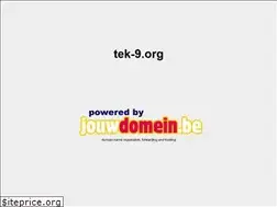 Sites similar to tek-9.org