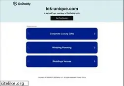 Sites similar to tek-unique.com