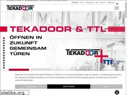 Sites similar to tekadoor.de
