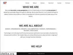 Sites similar to tekanalytix.com