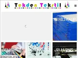 Sites similar to tekdentekstil.com