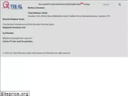 Sites similar to tekelmakina.com.tr
