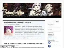 Sites similar to tekeremata.org