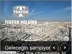 Sites similar to tekfen.com.tr