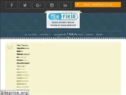 Sites similar to tekfikir.com