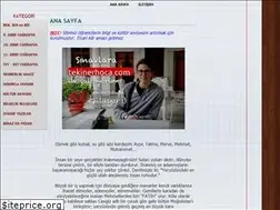 Sites similar to tekinerhoca.com