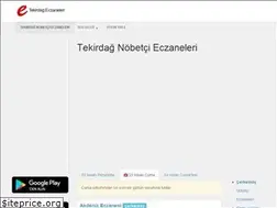 Sites similar to tekirdag.eczaneleri.org
