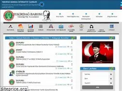 Sites similar to tekirdagbarosu.org.tr