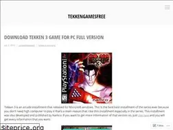 Sites similar to tekkengamesfree.wordpress.com