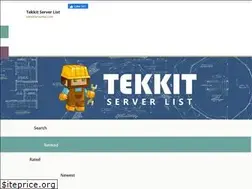 Sites similar to tekkitserverlist.com