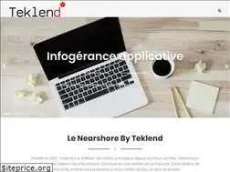 Sites similar to teklend.com