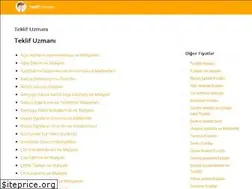 Sites similar to teklifuzmani.com