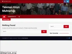 Sites similar to tekmenkoyu.gov.tr